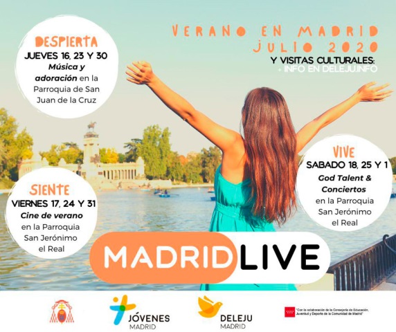 #MadridLive: conciertos, cinefórums y exposiciones para los jóvenes en julio