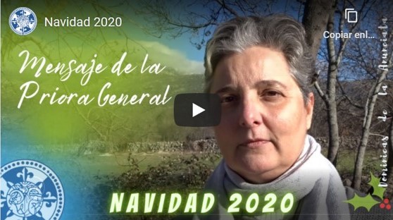 MENSAJE DE LA PRIORA GENERAL NAVIDAD 2020