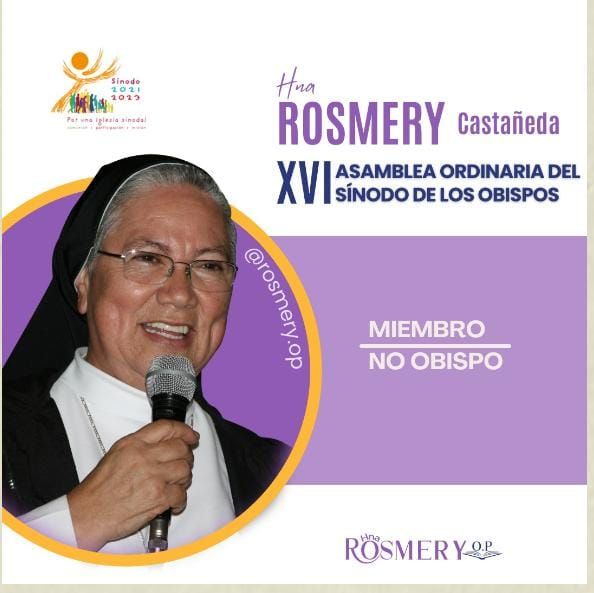 Hna: Rosmery Castañada:«Hoy la Iglesia urge la presencia de la mujer con liderazgo»